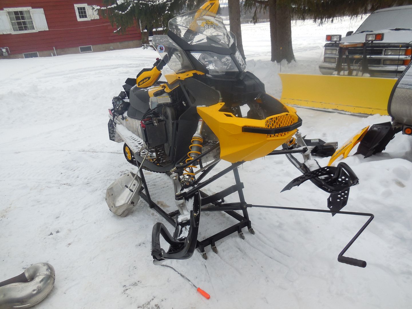 Easymove snowmobile cart Sledding General Discussion DOOTalk Forums